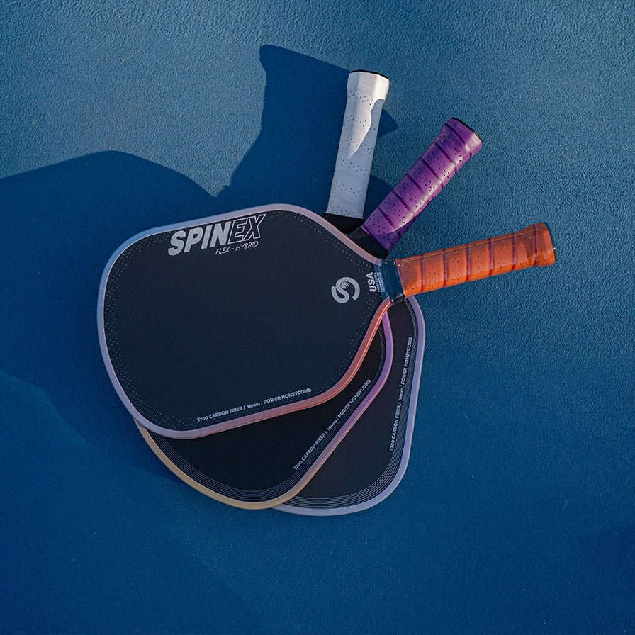 Spinex FLEX Hybrid Storm — T700 Carbon Pickleball Paddle