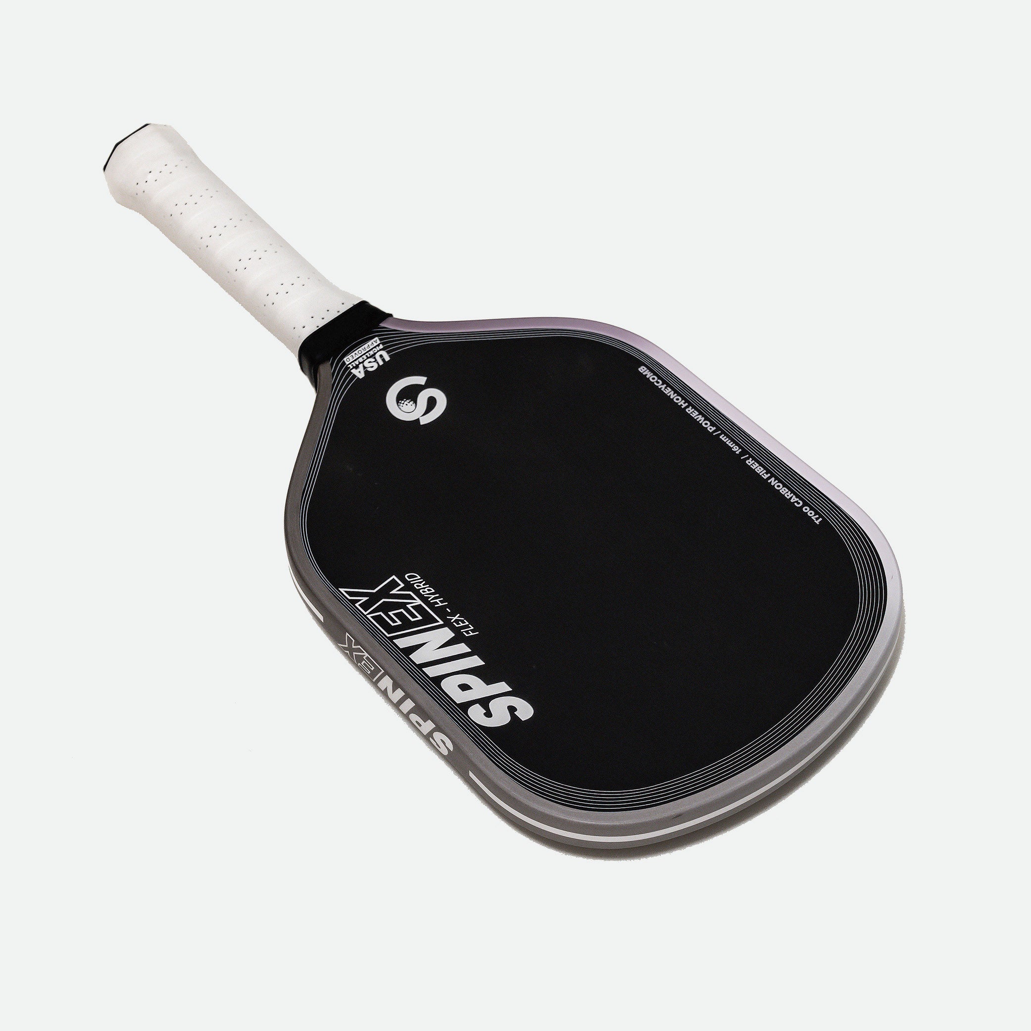 Spinex FLEX Hybrid Iron — T700 Carbon Pickleball Paddle