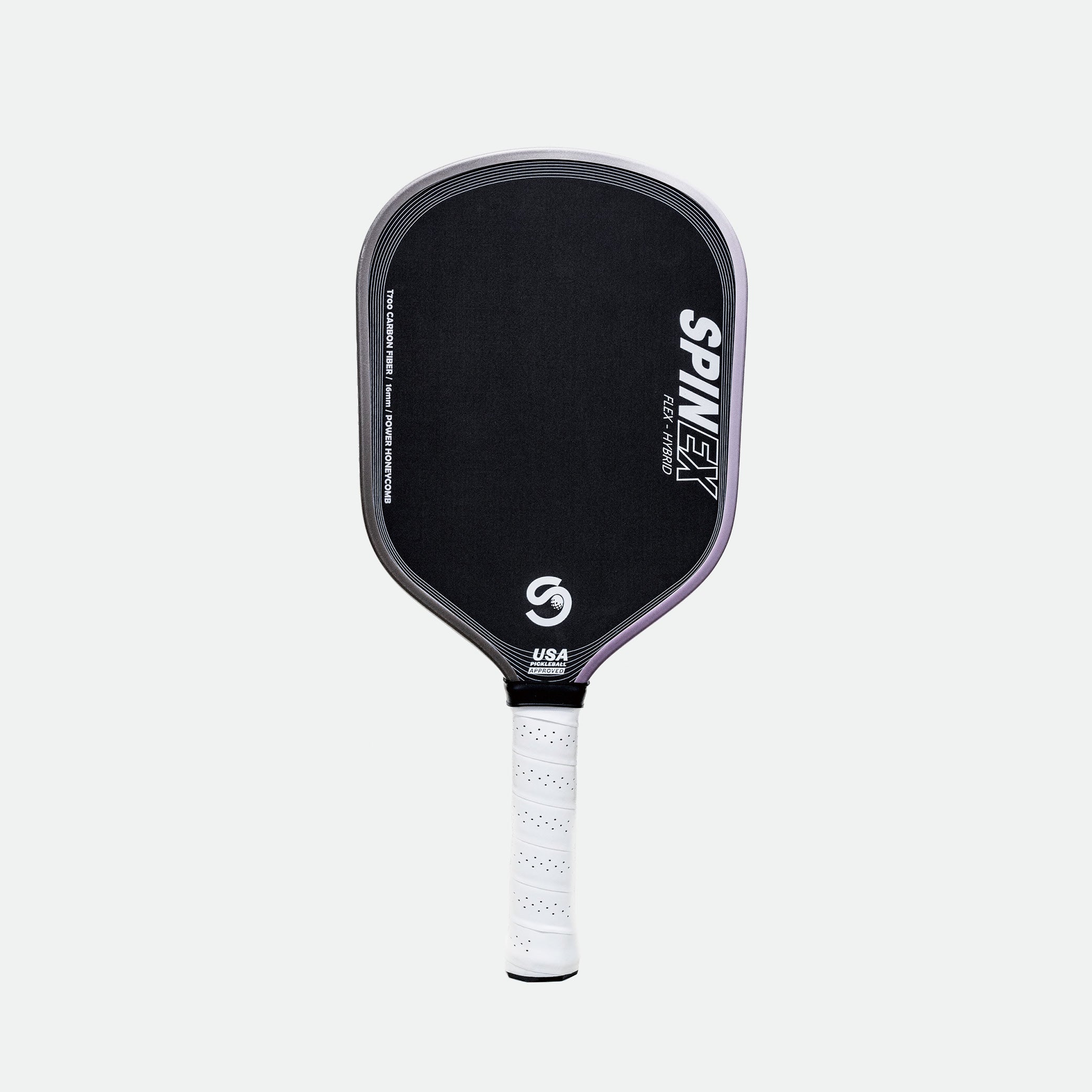 Spinex FLEX Hybrid Iron — T700 Carbon Pickleball Paddle