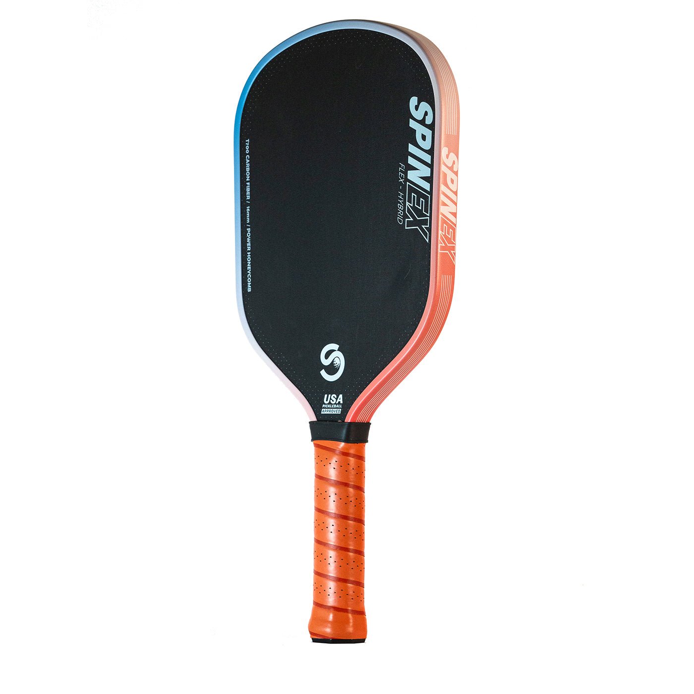 Spinex FLEX Hybrid pickleball paddle — Broome colourway detail view