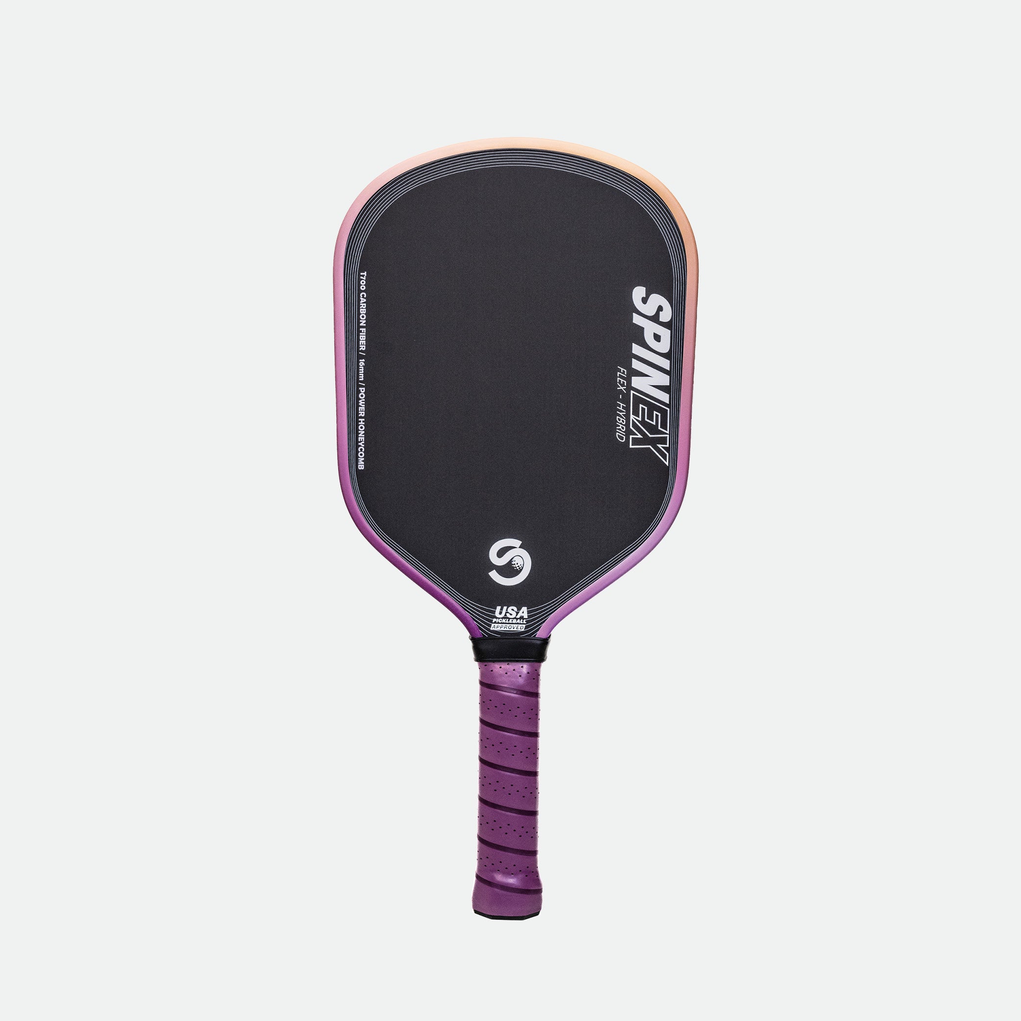 Spinex FLEX Hybrid Storm — T700 Carbon Pickleball Paddle