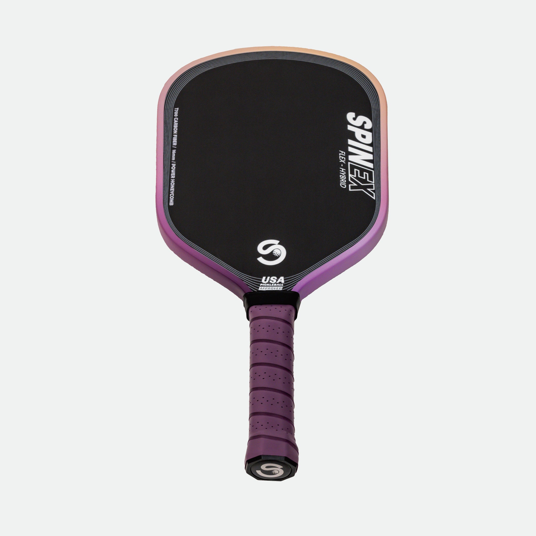 Spinex FLEX Hybrid Storm — T700 Carbon Pickleball Paddle