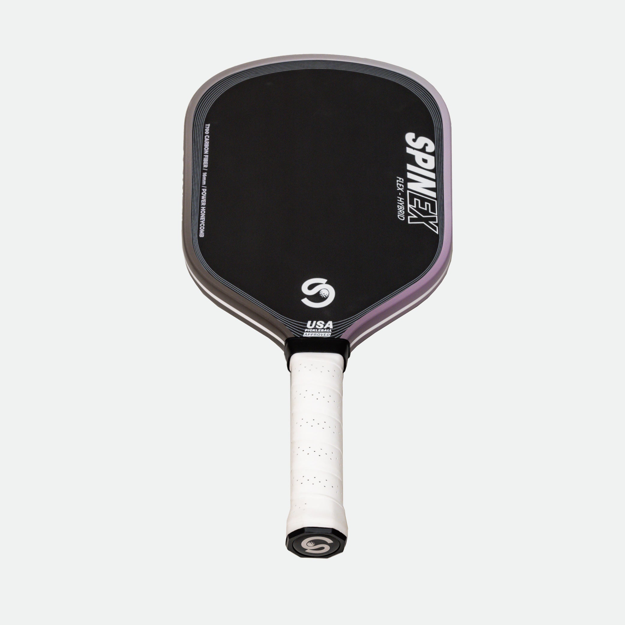 Spinex FLEX Hybrid Iron — T700 Carbon Pickleball Paddle