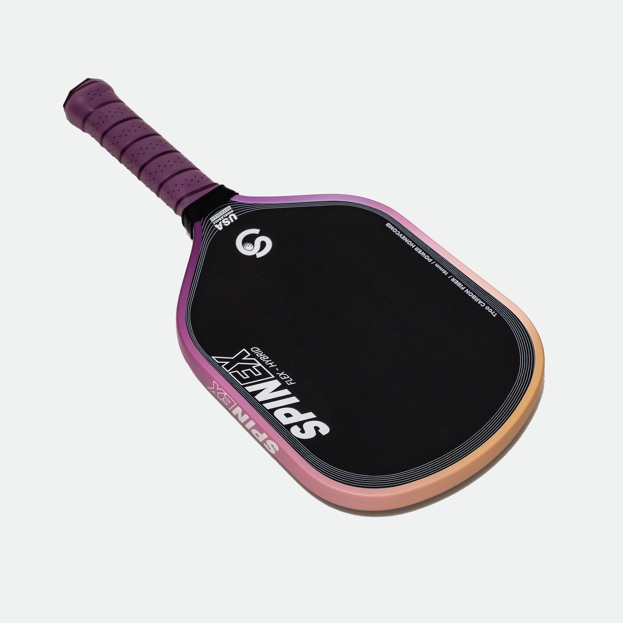 Spinex FLEX Hybrid Storm — T700 Carbon Pickleball Paddle