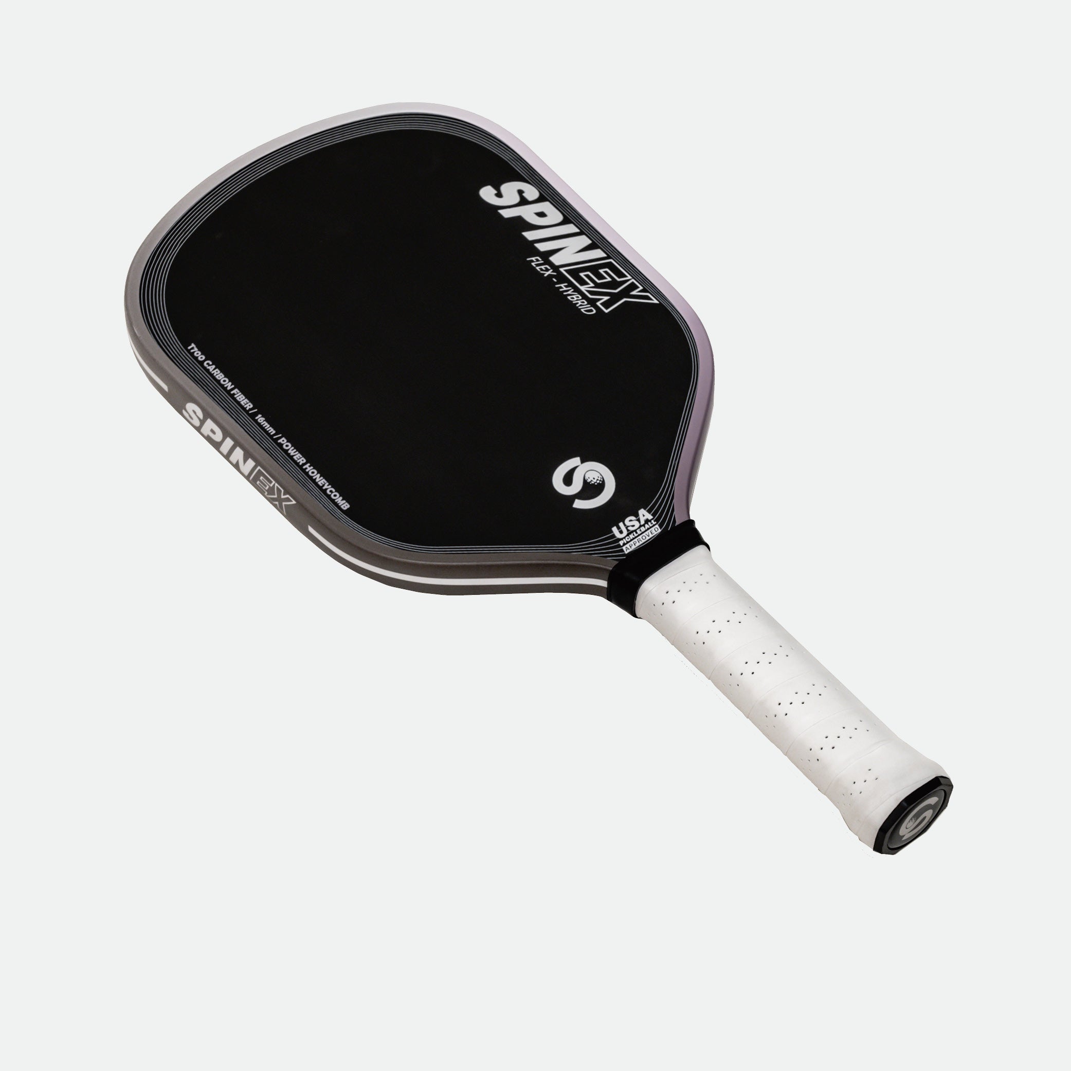 Spinex FLEX Hybrid Iron — T700 Carbon Pickleball Paddle