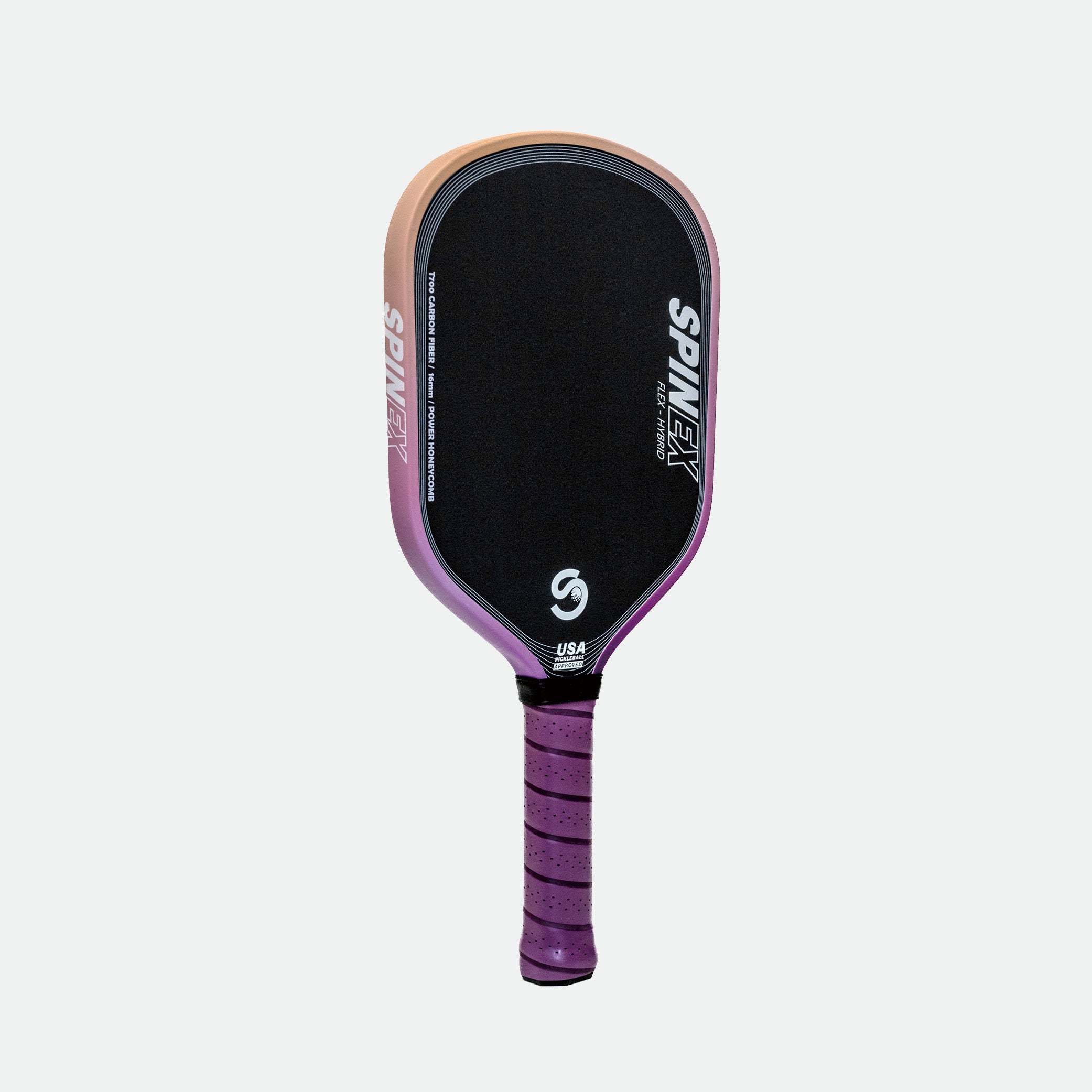 Spinex FLEX Hybrid Storm — T700 Carbon Pickleball Paddle