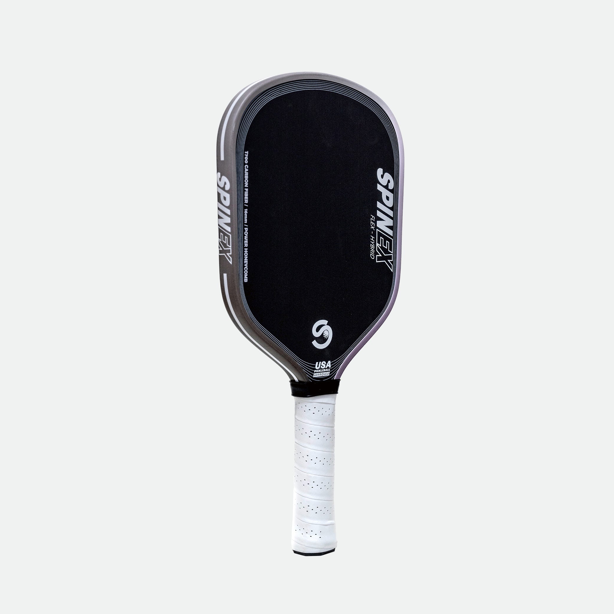 Spinex FLEX Hybrid Iron — T700 Carbon Pickleball Paddle