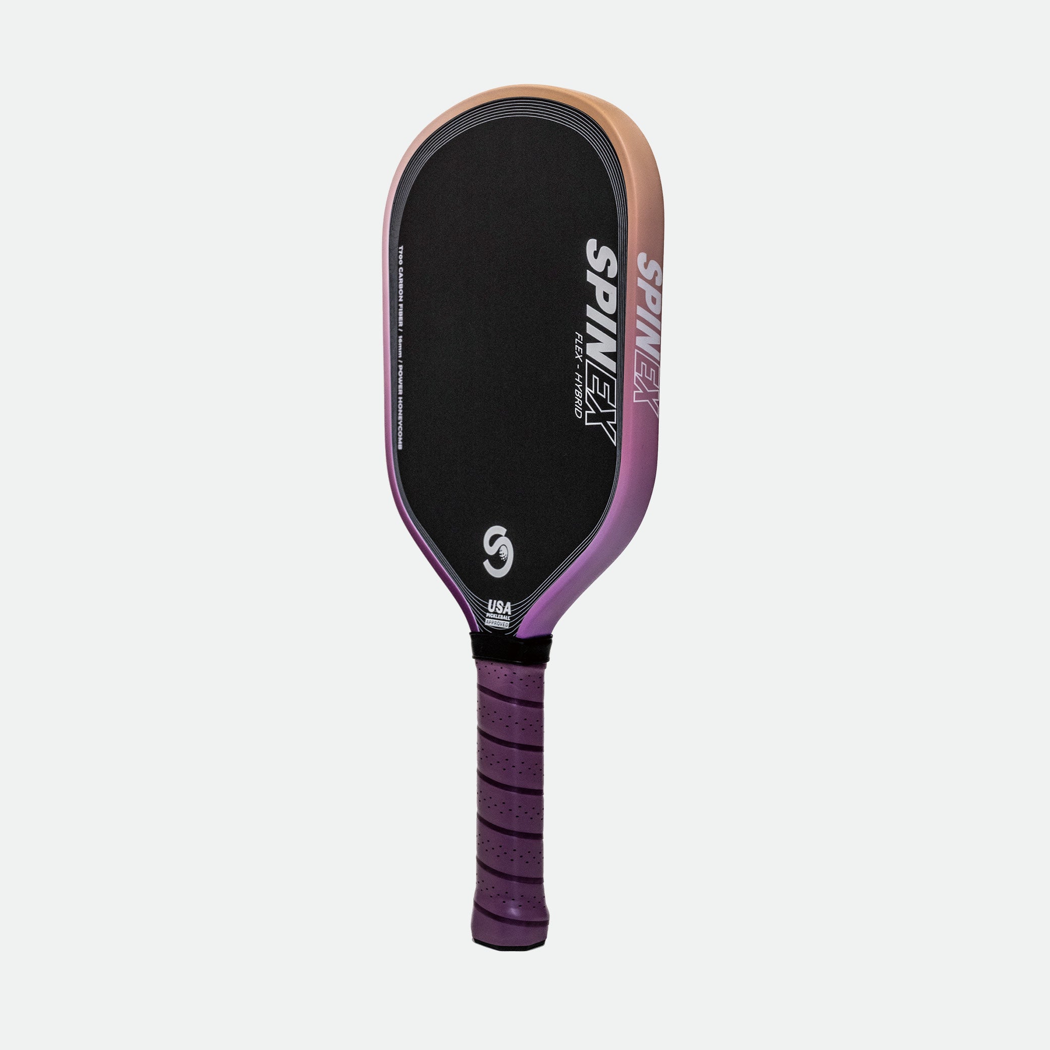Spinex FLEX Hybrid Storm — T700 Carbon Pickleball Paddle