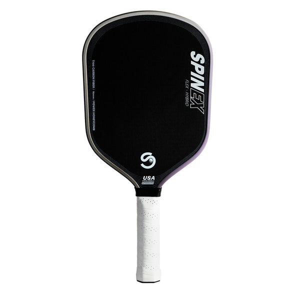 Spinex FLEX Hybrid pickleball paddle - Iron colourway
